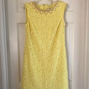 Yellow Lace Dress